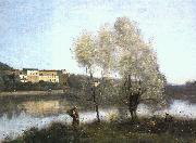  Jean Baptiste Camille  Corot Ville d'Avray Spain oil painting artist